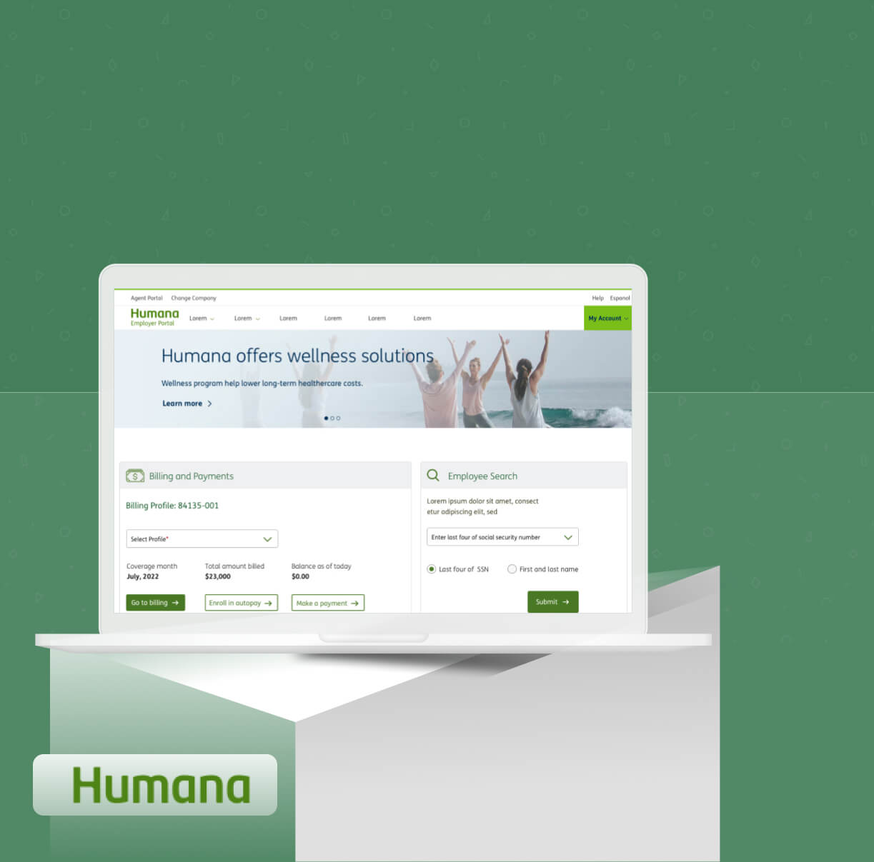 Humana Employer Portal Image