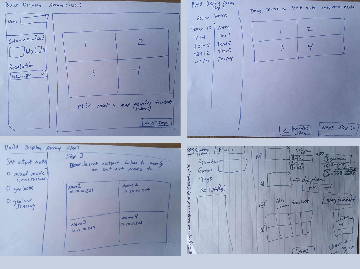 sketches made by me for lo fio design ideas