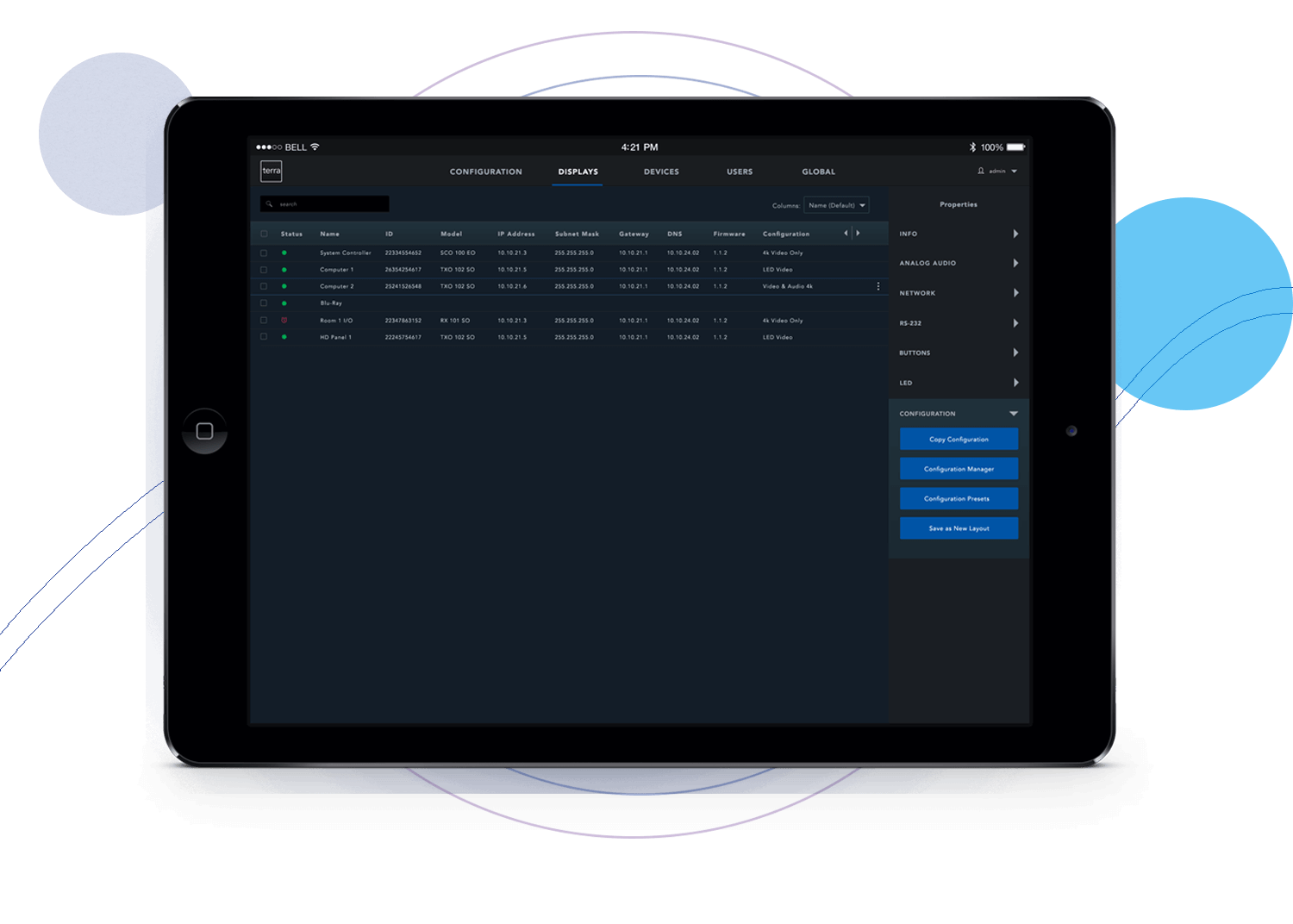 Terra iPad image